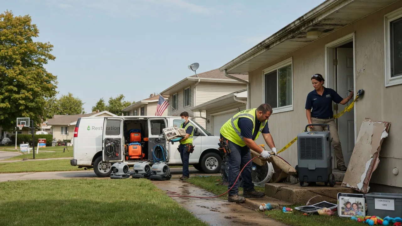 Water Damage Restoration in Roderfield, WV near me